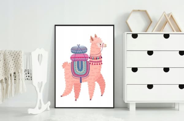 KUVAPOSTERI KEHYISSÄ 33x43 cm Alpaca PD329
