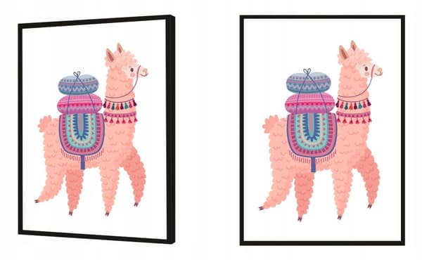 KUVAPOSTERI KEHYISSÄ 33x43 cm Alpaca PD329
