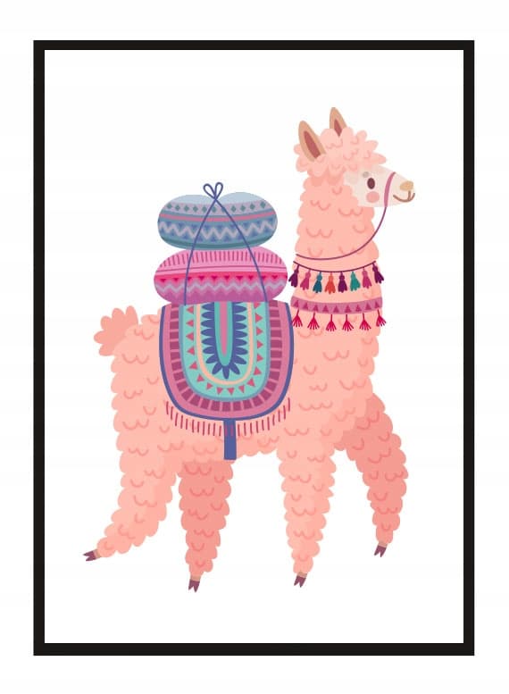 KUVAPOSTERI KEHYISSÄ 33x43 cm Alpaca PD329