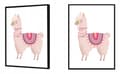 Miniatyrbild 3 av 4: TAVELAFFIST I RAM 33x43 cm Alpacka PD327
