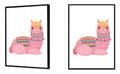 Miniatyrbild 3 av 4: TAVELAFFIST I RAM 33x43 cm Alpacka PD325