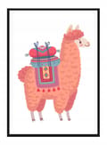 Miniatyrbild 1 av 4: POSTER I RAM 33x43 cm Alpacka PD321