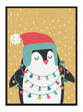 Pikkukuva 1 / 4: KUVAPUOLISTE KEHYISSÄ 33x43 cm Penguin Winter PD311
