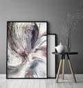 Miniatyrbild 3 av 4: POSTER I RAM 53x73 cm Abstraktion P1879