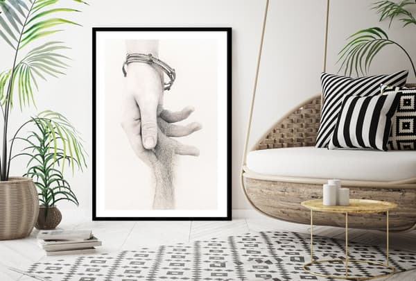 KUVAPUOLISTE KEHYISSÄ 53x73 cm Boho P2110