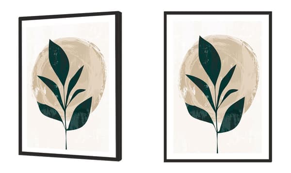 POSTER I RAM 53x73 cm Boho P2111