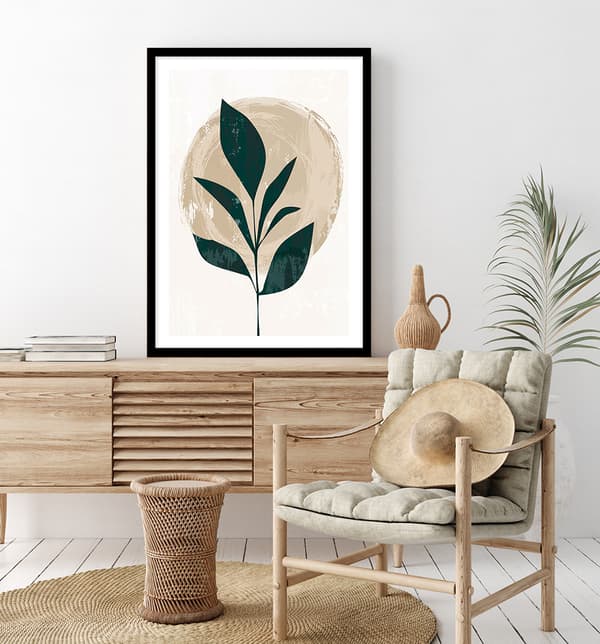 POSTER I RAM 53x73 cm Boho P2111