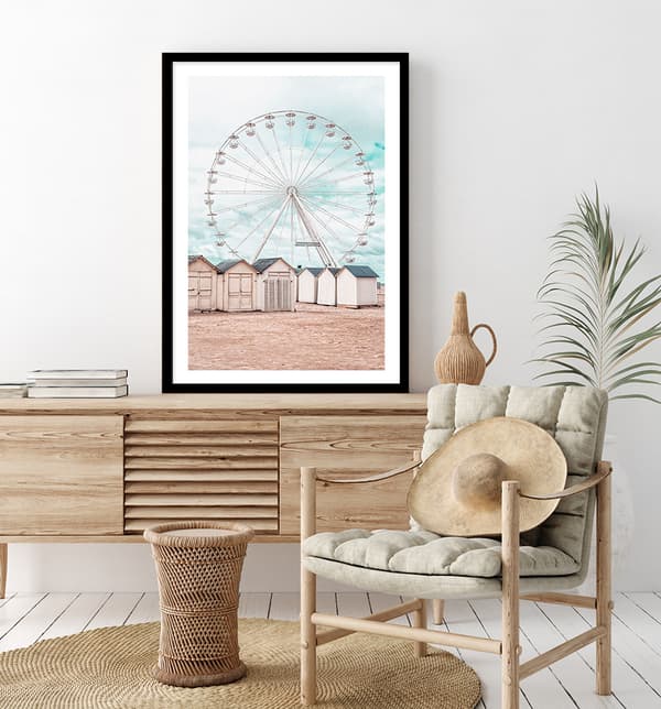 POSTER I RAM 53x73 cm Boho P2187
