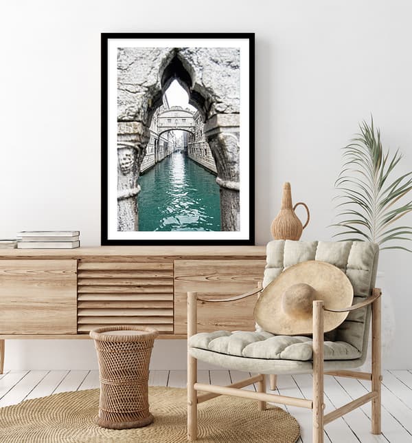 KUVAPUOLISTE KEHYISSÄ 53x73 cm Venetsia P2189