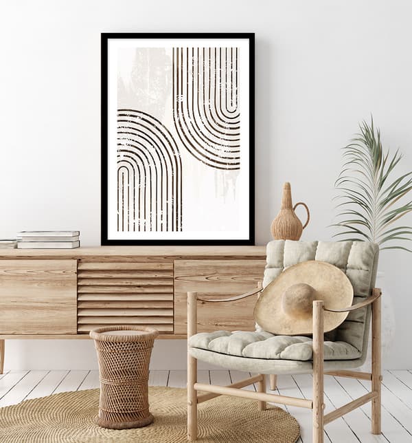 KUVAPUOLISTE KEHYISSÄ 53x73 cm Boho P2194