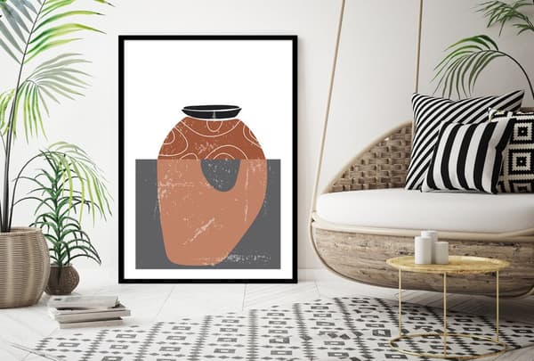 KUVAPUOLISTE KEHYISSÄ 53x73 cm Boho P2206