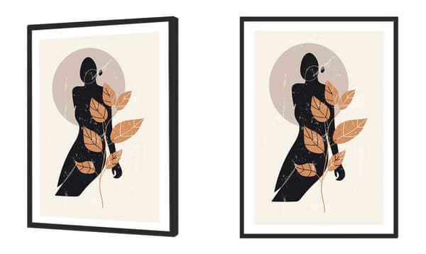 KUVAPUOLISTE KEHYISSÄ 53x73 cm Boho P2211