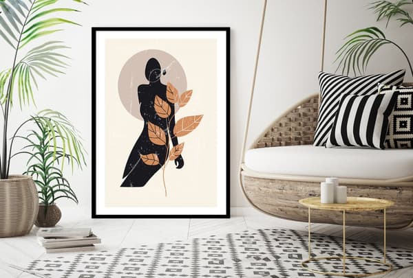 KUVAPUOLISTE KEHYISSÄ 53x73 cm Boho P2211