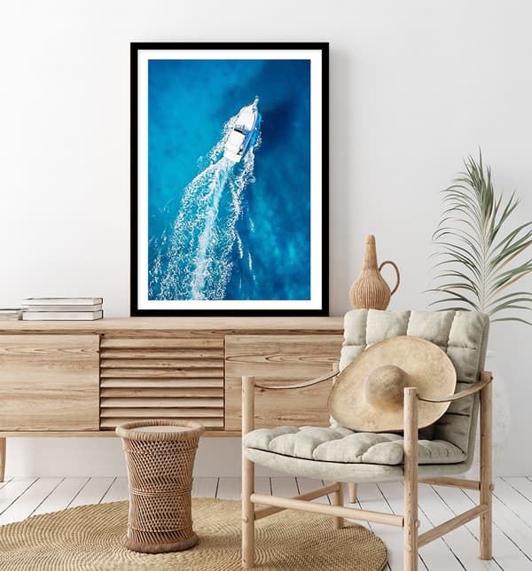 KUVAPUOLISTE KEHYISSÄ 53x73 cm Jahti P2215