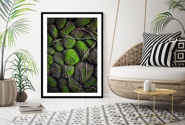 TAVELAFFIST I RAM 53x73 cm Boho P2221