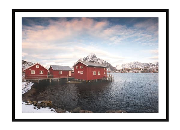 KUVAPUOLISTE KEHYISSÄ 53x73 cm Norja P2277
