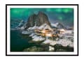Miniatyrbillede 1 af 3: BILLEDPOKATER I RAMME 53x73 cm Norge P2281