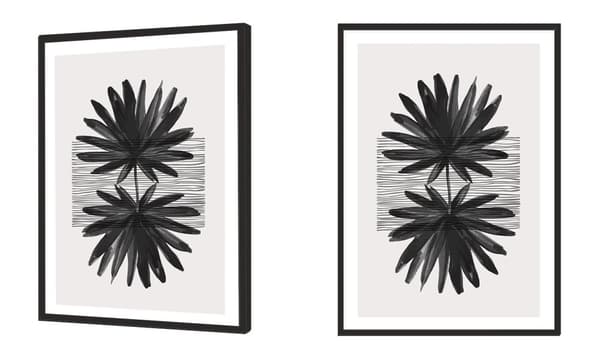 POSTER I RAM 33x43 cm Boho P2284