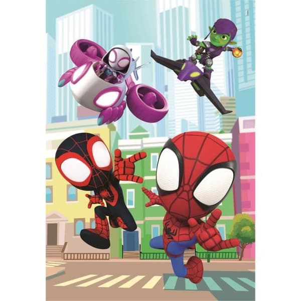 CLEMENTONI - 60 dele Maxi - Spidey og hans fantastiske venner