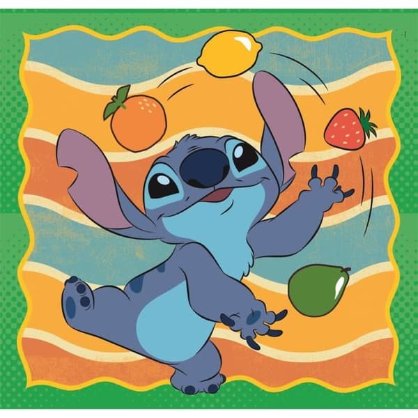 CLEMENTONI - 3x48 brikker - Stitch