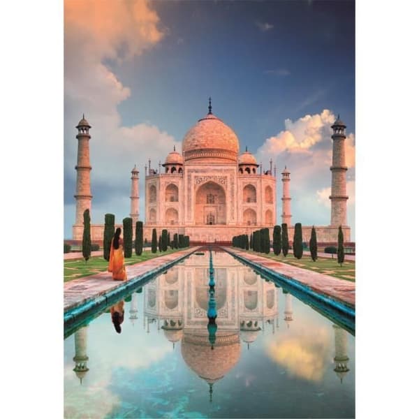 Clementoni - 1500p Taj Mahal - 59,2 x 84,3 cm - Med plakat