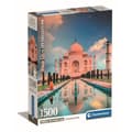 Miniatyrbillede 1 af 2: Clementoni - 1500p Taj Mahal - 59,2 x 84,3 cm - Med plakat