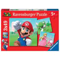 Miniatyrbild 1 av 4: 3x49 bitar Super Mario-pussel, barnpussel, från 5 år, 05186, Ravensburger