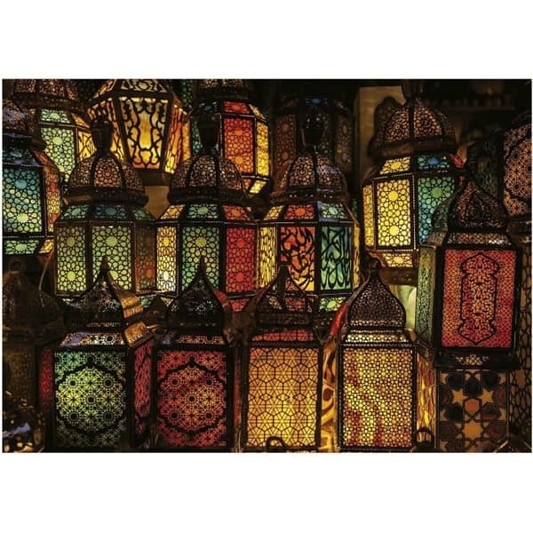 1000-palan palapeli: Lyhtykollaasi - Educa - Asetelma ja esineet - 68x48cm