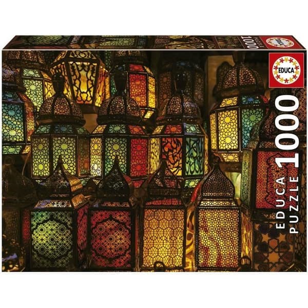 1000-palan palapeli: Lyhtykollaasi - Educa - Asetelma ja esineet - 68x48cm