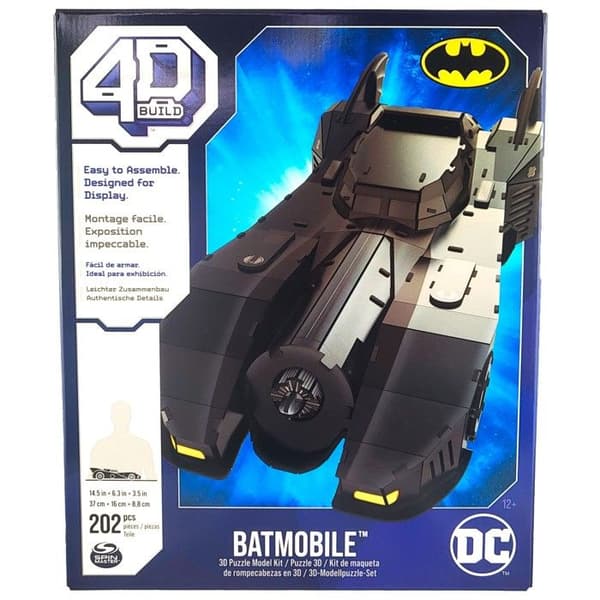 SPIN MASTER BATMOBILE BATMAN DC 4D-bygge