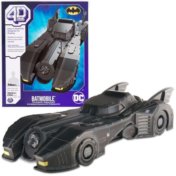 SPIN MASTER BATMOBILE BATMAN DC 4D-bygge