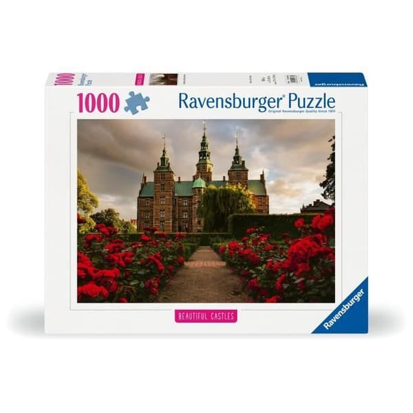 1000-bitars pussel Rosenborg slott, Danmark, Highlight Collection, från 14 år, Slott, 12001336, Ravensburger