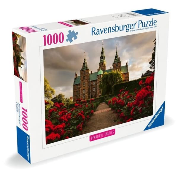 1000-bitars pussel Rosenborg slott, Danmark, Highlight Collection, från 14 år, Slott, 12001336, Ravensburger