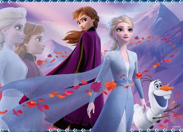 Frozen 2 -palapeli - Nathan - 45 palaa - Kahden sisaren rakkaus