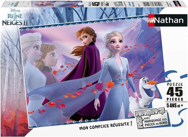 Frozen 2 -palapeli - Nathan - 45 palaa - Kahden sisaren rakkaus