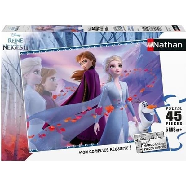 Frozen 2 -palapeli - Nathan - 45 palaa - Kahden sisaren rakkaus