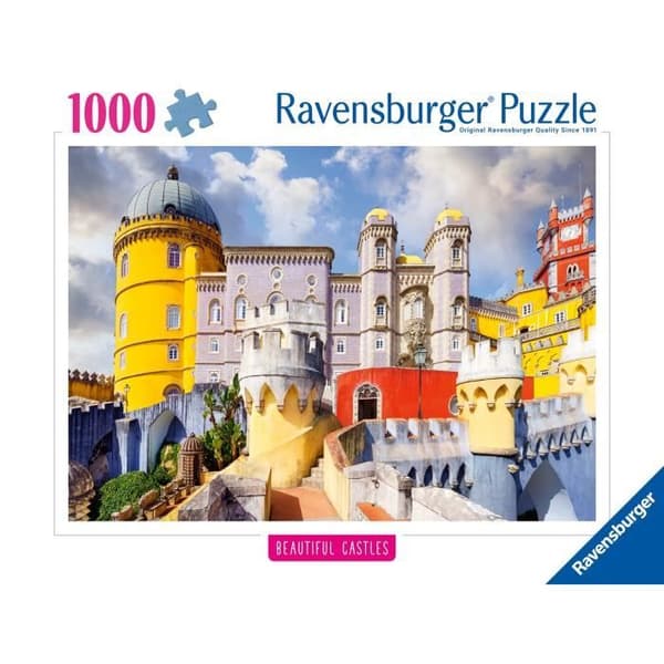 1000-brikkers puslespil Pena Nationalpalads, Portugal, Highlight Collection, fra 14 år, Palads, 12001314, Ravensburger