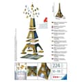 Miniatyrbild 6 av 6: 3D Eiffeltornet Pussel - Ravensburger - 216 bitar - limfritt - Arkitektur och monument