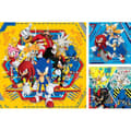 Miniatyrbillede 2 af 5: 3x49-brikkers puslespil Sonic the Hedgehog, fra 5 år, 12001133, Ravensburger