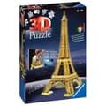 Miniatyrbild 2 av 6: RAVENSBURGER Pussel 3D Eiffeltornet Natt Utgåva 216 bitar