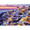 Miniatyrbillede 1 af 3: 1500-brikkers puslespil Solnedgang på Santorini, Voksne og børn fra 14 år, Evasion Collection, 12001532, Nathan
