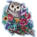 Miniatyrbild 3 av 5: Träpussel Blommig Owl 150 robusta och naturliga bitar inklusive 15 träfigurer (whimsies), från 10 år, 17511, Ravensburger