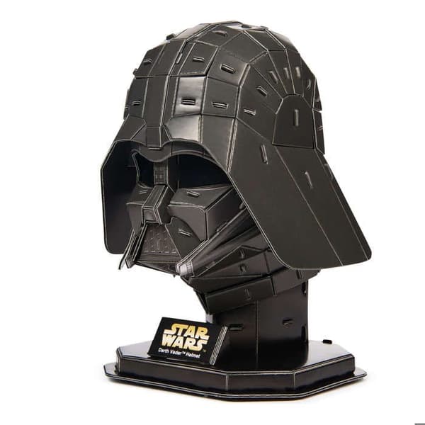 Spin Master Puzzle 4D Bygg Star Wars Star Wars Darth Vader Hjälm 3D-modellfigur att montera