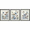 Miniatyrbild 1 av 7: Tavla DKD Home Decor 50 x 2 x 60 cm Virágok Shabby Chic (3 Delar)