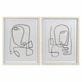 Miniatyrbild 1 av 2: Tavla DKD Home Decor Abstrakt Modern (55 x 2 x 70 cm) (2 antal)