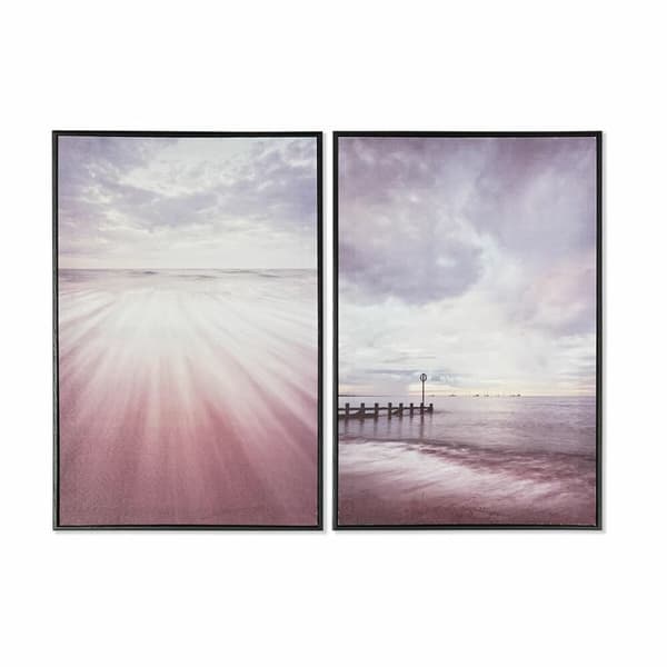 Tavla DKD Home Decor (40 x 2,8 x 60 cm) (2 antal)