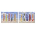 Miniatyrbild 1 av 4: Tavla Home ESPRIT Surfing 100 x 3 x 70 cm (2 antal)