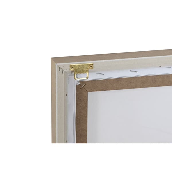 Tavla Home ESPRIT Vit Grå Vas Skandinavisk 45 x 2,5 x 60 cm (2 antal)