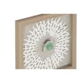 Miniatyrbild 2 av 4: Tavla Home ESPRIT Vit Naturell Modern 22 x 2 x 22 cm