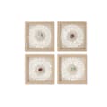 Miniatyrbild 1 av 4: Tavla Home ESPRIT Vit Naturell Modern 22 x 2 x 22 cm
